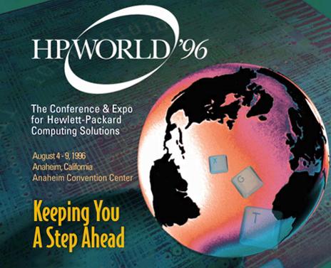 HPWorld 96 logo